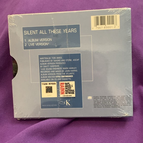 New Vintage sealed Tori Amos CD single - Picture 3 of 4
